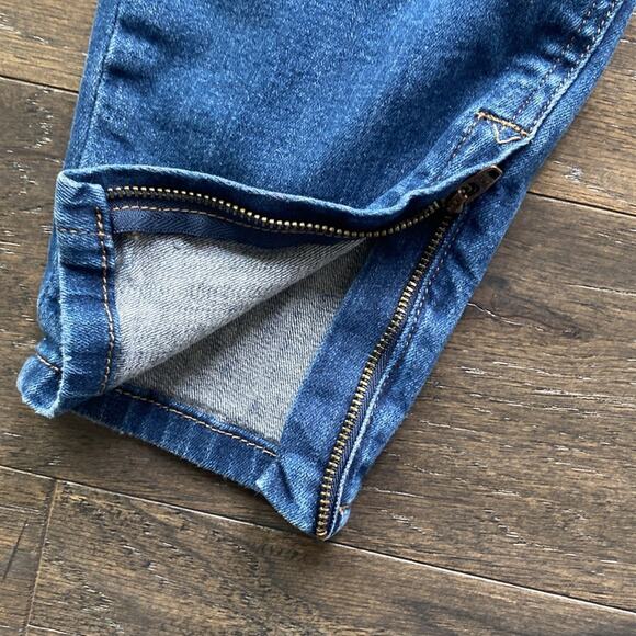 PISTOLA Skinny Jean Womens Sz 29 Blue Ankle Zipper - Picture 5 of 7